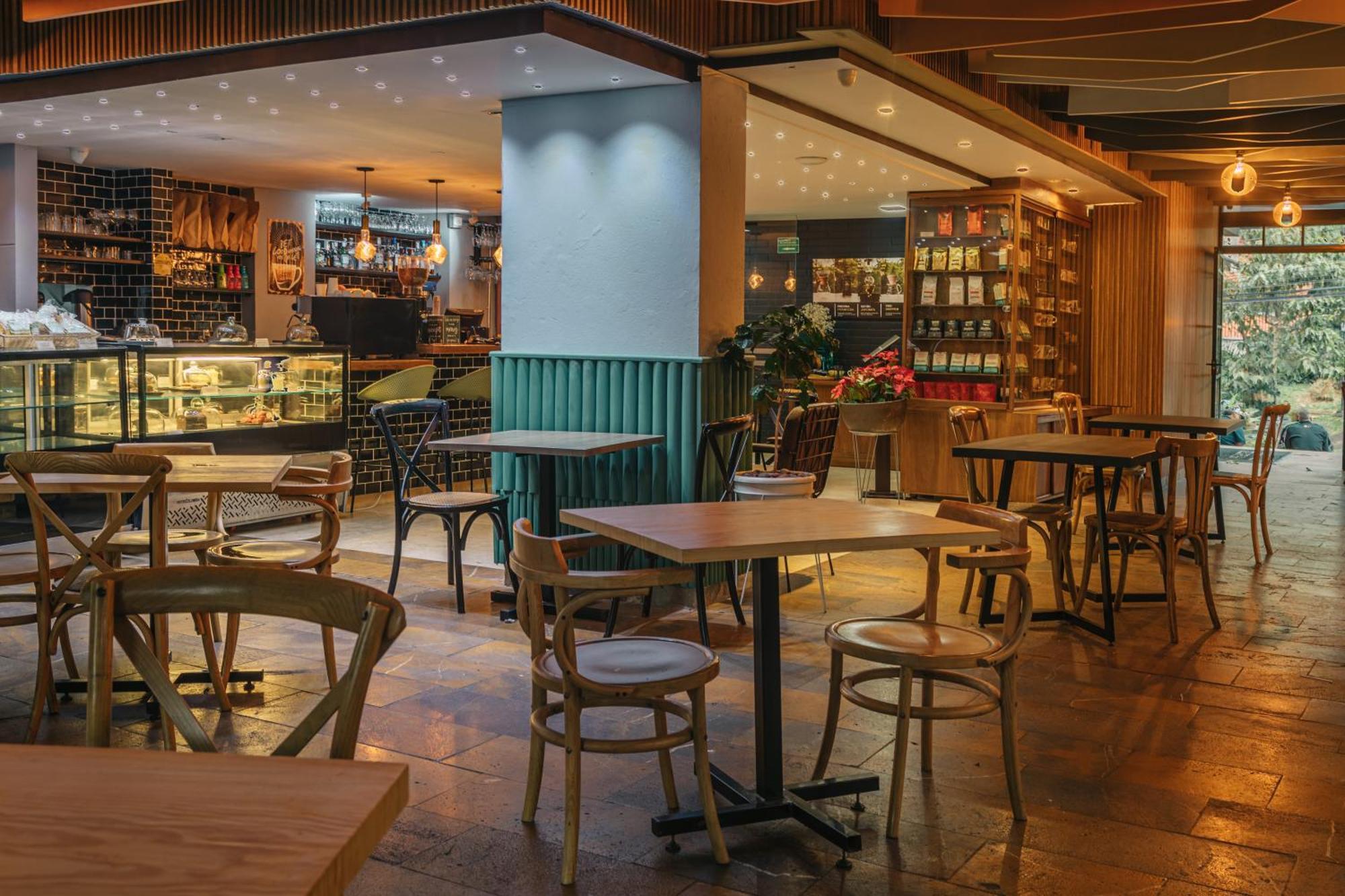 Cafe Hotel Μεντεγίν Εξωτερικό φωτογραφία